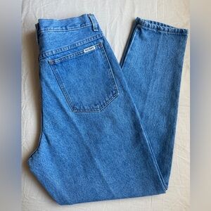 Vintage Bill Blass Italian made Blue Denim Jeans
